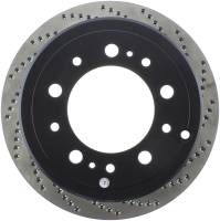 StopTech Sport Cross Drilled Brake Rotor Rear Left 128.44087L