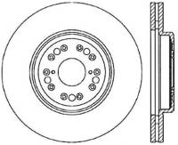 StopTech Drilled Sport Brake Rotor - 128.44107L