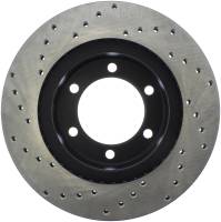 Stoptech - StopTech Sport Cross Drilled Brake Rotor Front Left 128.44112L - Image 1