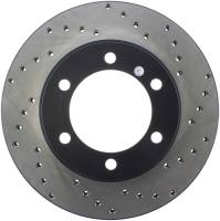 Stoptech - StopTech Sport Cross Drilled Brake Rotor Front Left 128.44112L - Image 2