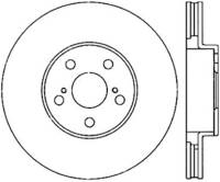 StopTech Sport Cross Drilled Brake Rotor Front Right 128.44114R