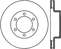 StopTech Drilled Sport Brake Rotor - 128.44127R