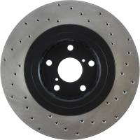Stoptech - StopTech Sport Cryo Cross Drilled Brake Rotor Front Right 128.44137CR - Image 2