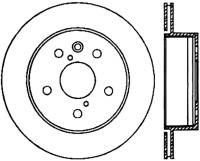 StopTech 06-09 Lexus IS350 / 07-11 GS350 2WD Drilled Left Rear Rotor - 128.44141L