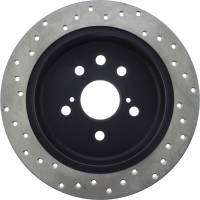 Stoptech - StopTech Sport Cryo Cross Drilled Brake Rotor Rear Left 128.44142CL - Image 4