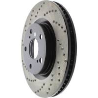 Stoptech - StopTech 07-13 Lexus ES 250/ES 300/ ES330/ES350 Drilled Sport CRYO Brake Rotor - 128.44146CR - Image 4