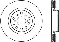 StopTech Drilled Sport Brake Rotor - 128.44148R