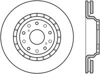 StopTech Sport Cross Drilled Brake Rotor Rear Left 128.44149L