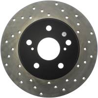 StopTech Sport Cross Drilled Brake Rotor Rear Left 128.44161L