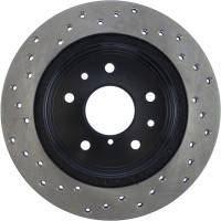 Stoptech - StopTech Sport Cryo Cross Drilled Brake Rotor Rear Left 128.45024CL - Image 2