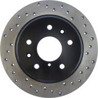 Stoptech - StopTech Sport Cryo Cross Drilled Brake Rotor Rear Left 128.45024CL - Image 3