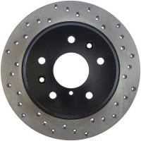 StopTech Sport Cross Drilled Brake Rotor Rear Left 128.45024L