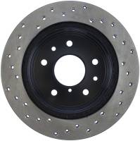Stoptech - StopTech Sport Cross Drilled Brake Rotor Rear Left 128.45024L - Image 2