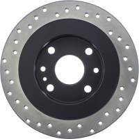 Stoptech - StopTech Sport Cryo Cross Drilled Brake Rotor Rear Left 128.45041CL - Image 2