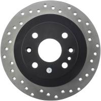 StopTech Sport Cross Drilled Brake Rotor Rear Left 128.45041L