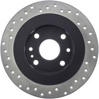Stoptech - StopTech Sport Cross Drilled Brake Rotor Rear Left 128.45041L - Image 2