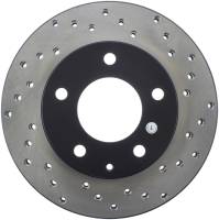 Stoptech - StopTech Sport Cross Drilled Brake Rotor Front Left 128.45048L - Image 1