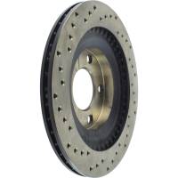Stoptech - StopTech Sport Cryo Cross Drilled Brake Rotor; Rear Left - Image 4