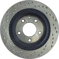 Stoptech - StopTech Sport Cryo Cross Drilled Brake Rotor; Rear Left - Image 5