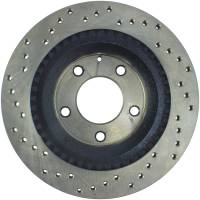 Stoptech - StopTech Sport Cross Drilled Brake Rotor; Rear Left - Image 1