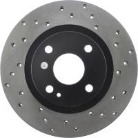 Stoptech - StopTech Sport Cryo Cross Drilled Brake Rotor Front Left 128.45058CL - Image 4