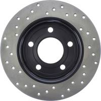 Stoptech - StopTech Sport Cryo Cross Drilled Brake Rotor Rear Left 128.45066CL - Image 4