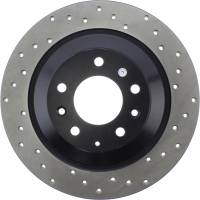 Stoptech - StopTech Sport Cryo Cross Drilled Brake Rotor Rear Left 128.45074CL - Image 3