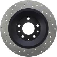 StopTech Sport Cross Drilled Brake Rotor Rear Left 128.45074L