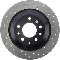 Stoptech - StopTech Sport Cross Drilled Brake Rotor Rear Left 128.45074L - Image 2