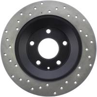 StopTech Sport Cross Drilled Brake Rotor Rear Left 128.45083L