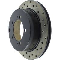 Stoptech - StopTech Sport Cryo Cross Drilled Brake Rotor Rear Left 128.46033CL - Image 2