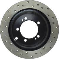 Stoptech - StopTech Sport Cryo Cross Drilled Brake Rotor Rear Left 128.46033CL - Image 3