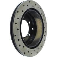 Stoptech - StopTech Sport Cryo Cross Drilled Brake Rotor Rear Left 128.46033CL - Image 4
