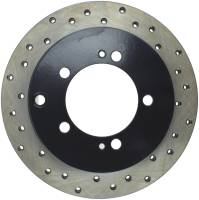 StopTech Sport Cross Drilled Brake Rotor Rear Left 128.46033L