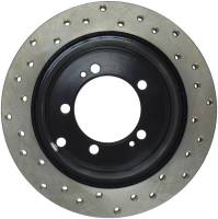 Stoptech - StopTech Sport Cross Drilled Brake Rotor Rear Left 128.46033L - Image 2