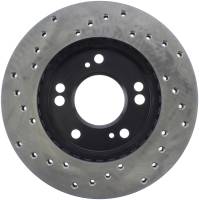 Stoptech - StopTech Sport Cross Drilled Brake Rotor Front Left 128.46042L - Image 1