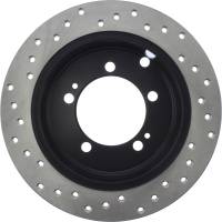 Stoptech - StopTech Sport Cryo Cross Drilled Brake Rotor Rear Left 128.46047CL - Image 5