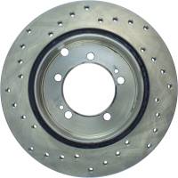 Stoptech - StopTech Sport Cryo Cross Drilled Brake Rotor Rear Left 128.46048CL - Image 2