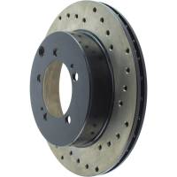 Stoptech - StopTech Sport Cryo Cross Drilled Brake Rotor Rear Left 128.46048CL - Image 3