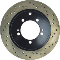 Stoptech - StopTech Sport Cryo Cross Drilled Brake Rotor Rear Left 128.46053CL - Image 2