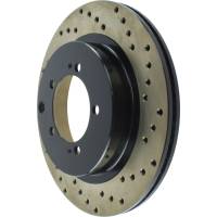 Stoptech - StopTech Sport Cryo Cross Drilled Brake Rotor Rear Left 128.46053CL - Image 3