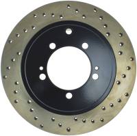 StopTech Sport Cross Drilled Brake Rotor Rear Left 128.46053L
