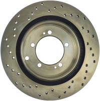 Stoptech - StopTech Sport Cross Drilled Brake Rotor Rear Left 128.46053L - Image 2
