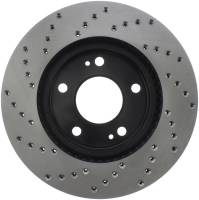 Stoptech - StopTech Sport Cross Drilled Brake Rotor Front Left 128.46061L - Image 1