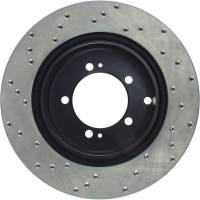 Stoptech - StopTech Sport Cryo Cross Drilled Brake Rotor Rear Left 128.46065CL - Image 2