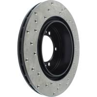 Stoptech - StopTech Sport Cryo Cross Drilled Brake Rotor Rear Left 128.46065CL - Image 4