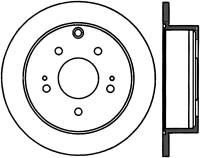 StopTech Sport Cross Drilled Brake Rotor Rear Left 128.46069L
