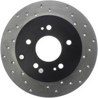 StopTech Sport Cross Drilled Brake Rotor Rear Left 128.46072L