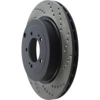 Stoptech - StopTech Sport Cryo Cross Drilled Brake Rotor Rear Left 128.46075CL - Image 2