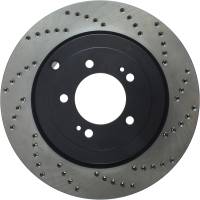 Stoptech - StopTech Sport Cryo Cross Drilled Brake Rotor Rear Left 128.46075CL - Image 3